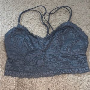 Grey bralette